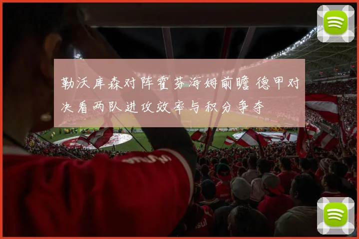 勒沃库森对阵霍芬海姆前瞻 德甲对决看两队进攻效率与积分争夺